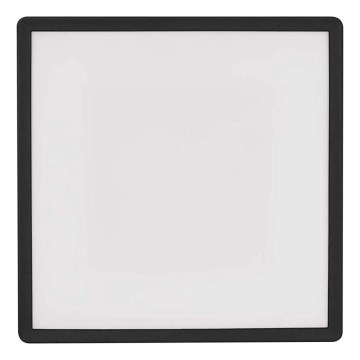 Φωτιστικό οροφής LED FLORI LED/18W/230V 4000K μαύρο 29x29 cm