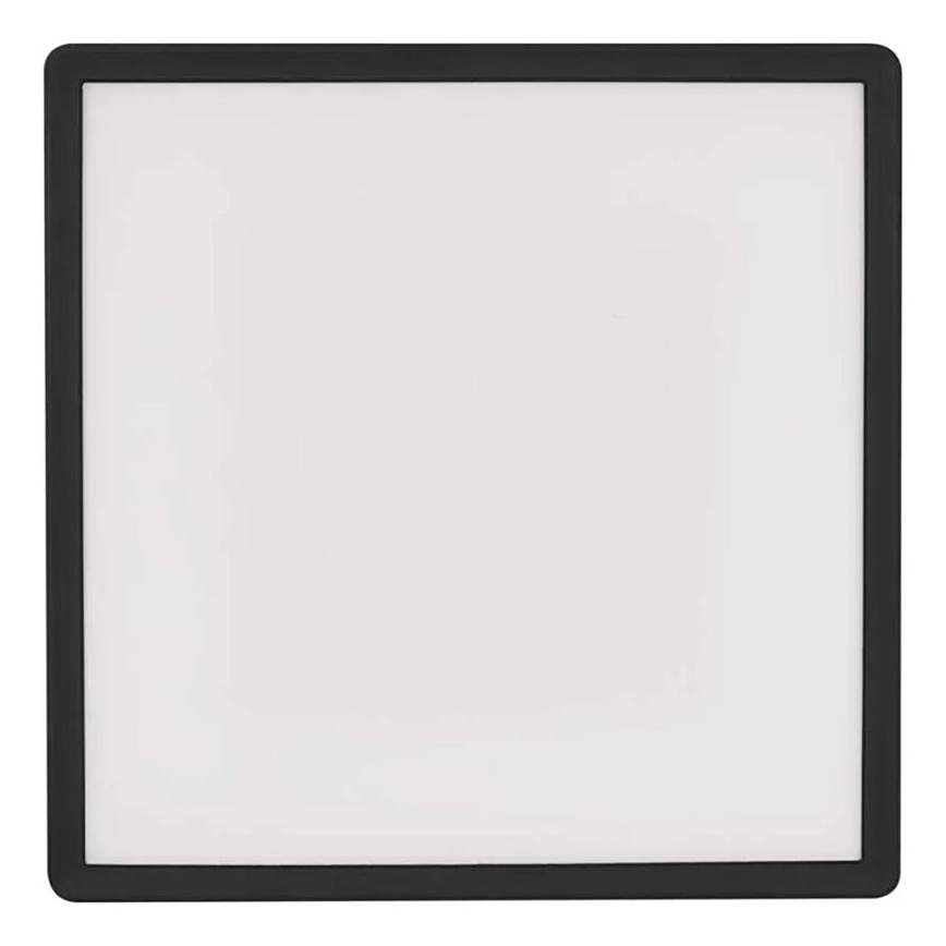 Φωτιστικό οροφής LED FLORI LED/18W/230V 4000K μαύρο 29x29 cm