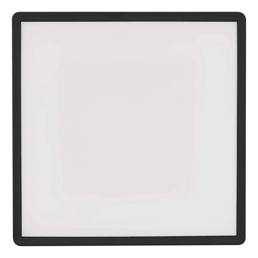 Φωτιστικό οροφής LED FLORI LED/22W/230V 4000K μαύρο 42x42 cm