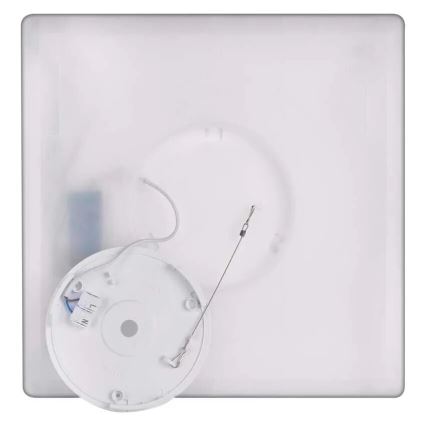 Φωτιστικό οροφής LED FLORI LED/22W/230V 4000K μαύρο 42x42 cm