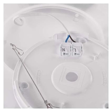 Φωτιστικό οροφής LED FLORI LED/22W/230V 4000K μαύρο 42x42 cm