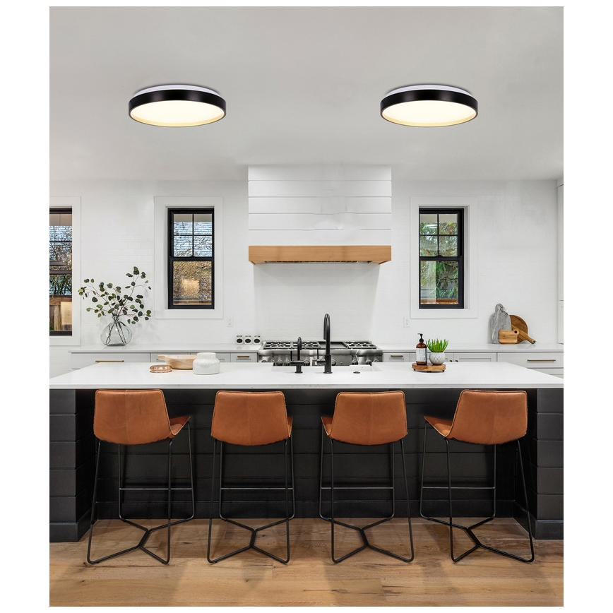 Φωτιστικό οροφής LED FLORIDA LED/18W/230V μαύρο