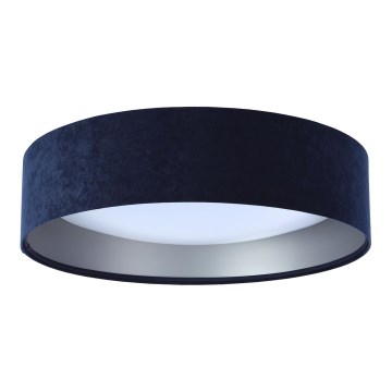 Φωτιστικό οροφής LED GALAXY 1xLED/24W/230V διάμ. 44 εκ. μπλε/ασημί