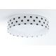 Φωτιστικό οροφής LED GALAXY KIDS LED/24W/230V dots λευκό/μαύρο