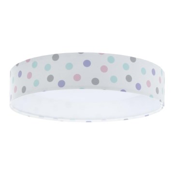 Φωτιστικό οροφής LED GALAXY KIDS LED/24W/230V dots πολύχρωμο