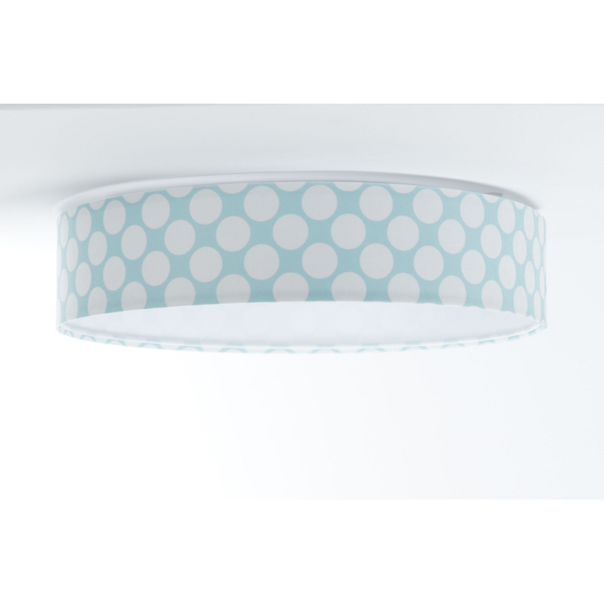 Φωτιστικό οροφής LED GALAXY KIDS LED/24W/230V dots πράσινο/λευκό