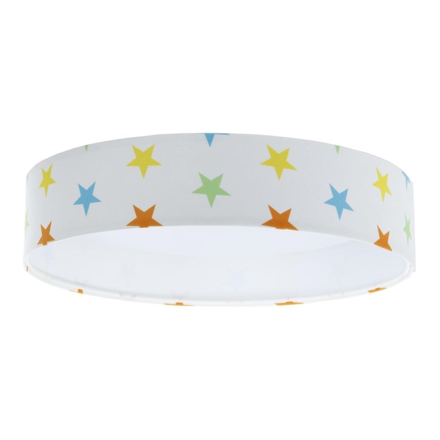 Φωτιστικό οροφής LED GALAXY KIDS LED/24W/230V αστέρια πολύχρωμα