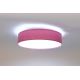 Φωτιστικό οροφής LED GALAXY LED/24W/230V ροζ/ασημί