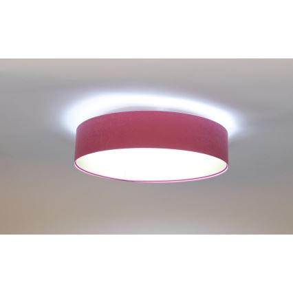 Φωτιστικό οροφής LED GALAXY LED/24W/230V ροζ/χρυσαφί