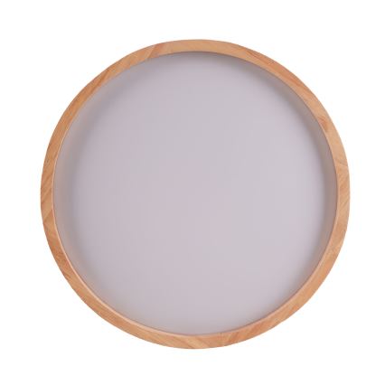 Φωτιστικό οροφής LED JANUSZ LED/12W/230V διάμετρος 27 cm IP44 δρυς