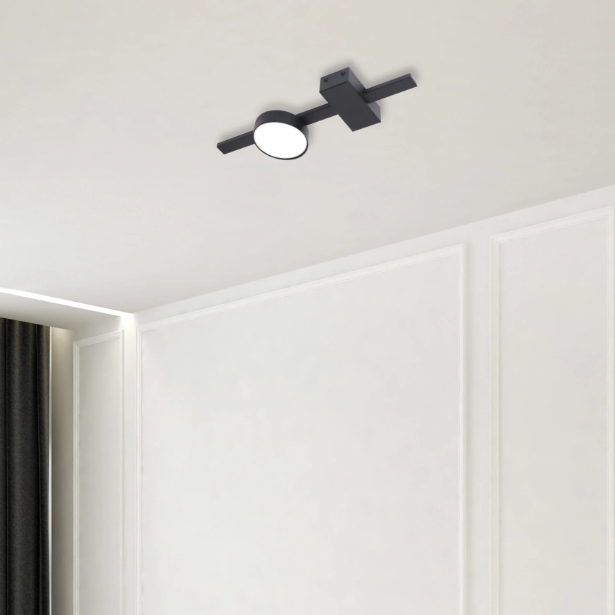 Φωτιστικό οροφής LED JOY 1xGX53/6W/230V μαύρο