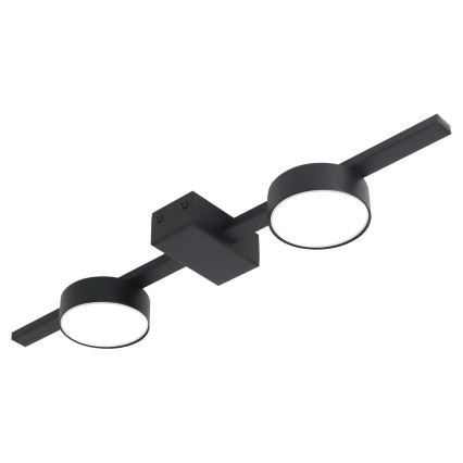 Φωτιστικό οροφής LED JOY 2xGX53/6W/230V μαύρο