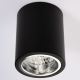 Φωτιστικό οροφής LED JUPITER 1xE27/6W/230V 120x98 mm μαύρο