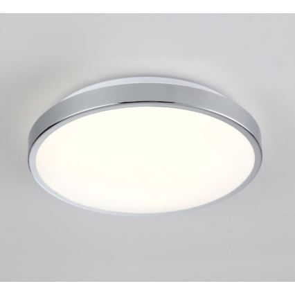 Φωτιστικό οροφής LED KERN LED/15W/230V διάμετρος 30 cm γυαλιστερό χρώμιο
