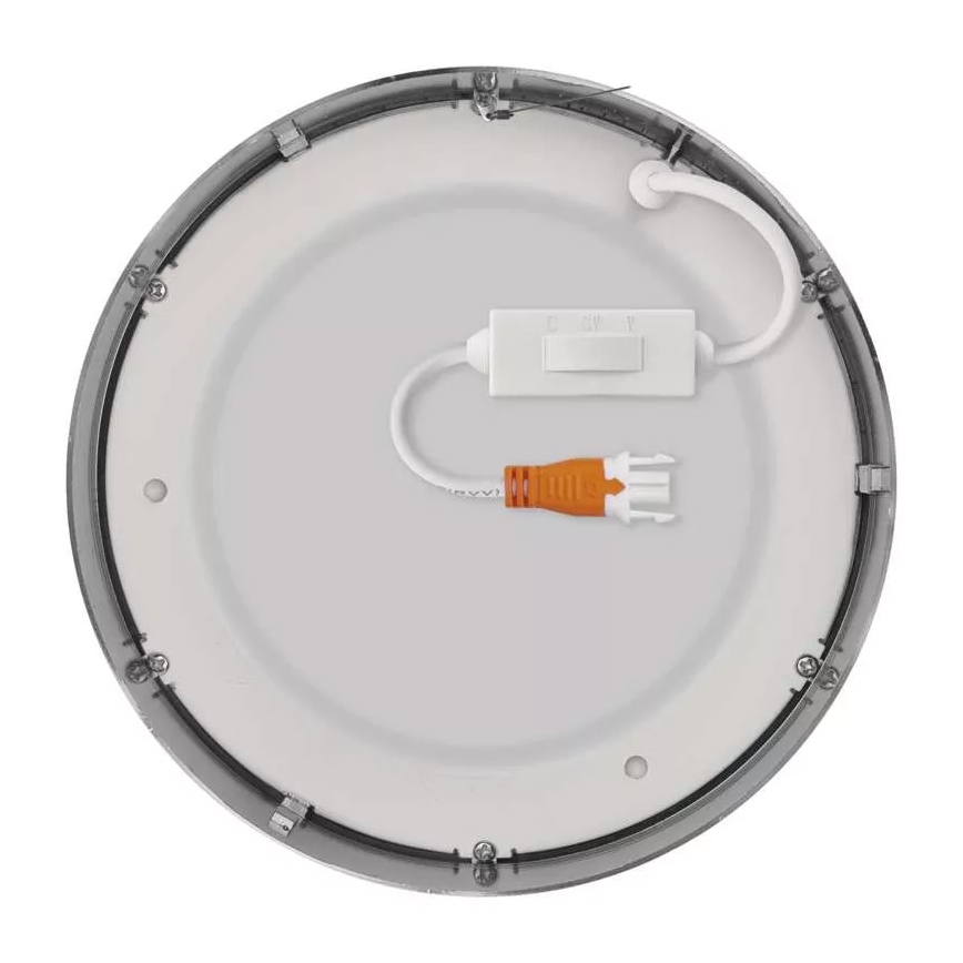 Φωτιστικό οροφής LED NEXXO LED/12,5W/230V 3000/3500/4000K διάμετρος 17 cm ματ χρώμιο