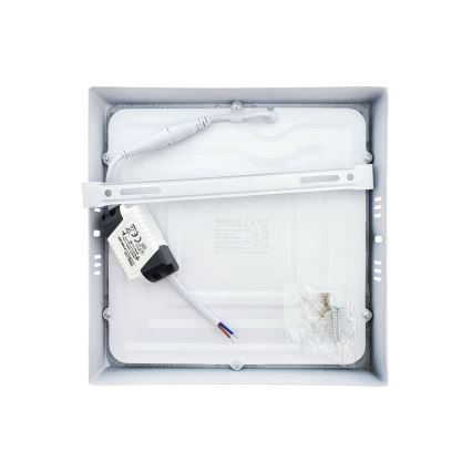 Φωτιστικό οροφής LED LED/18W/230V 2700K 21x21 cm λευκό