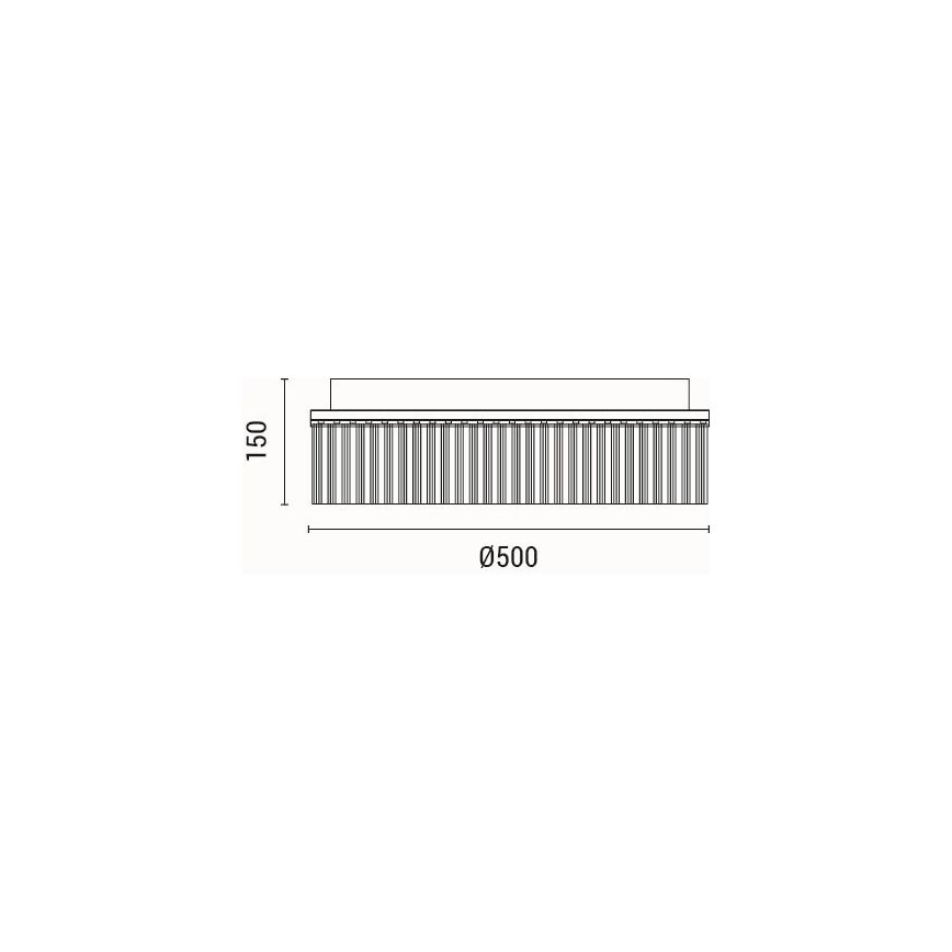 Φωτιστικό οροφής LED LED/18W/230V 3000K