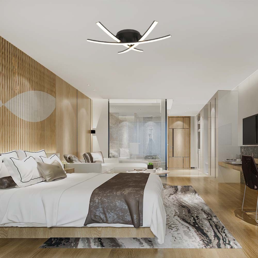 Φωτιστικό οροφής LED LED/20W/230V 3000K μαύρο