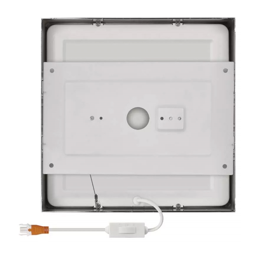 Φωτιστικό οροφής LED NEXXO LED/21W/230 3000/3500/4000K 22,5x22,5 cm ματ χρώμιο