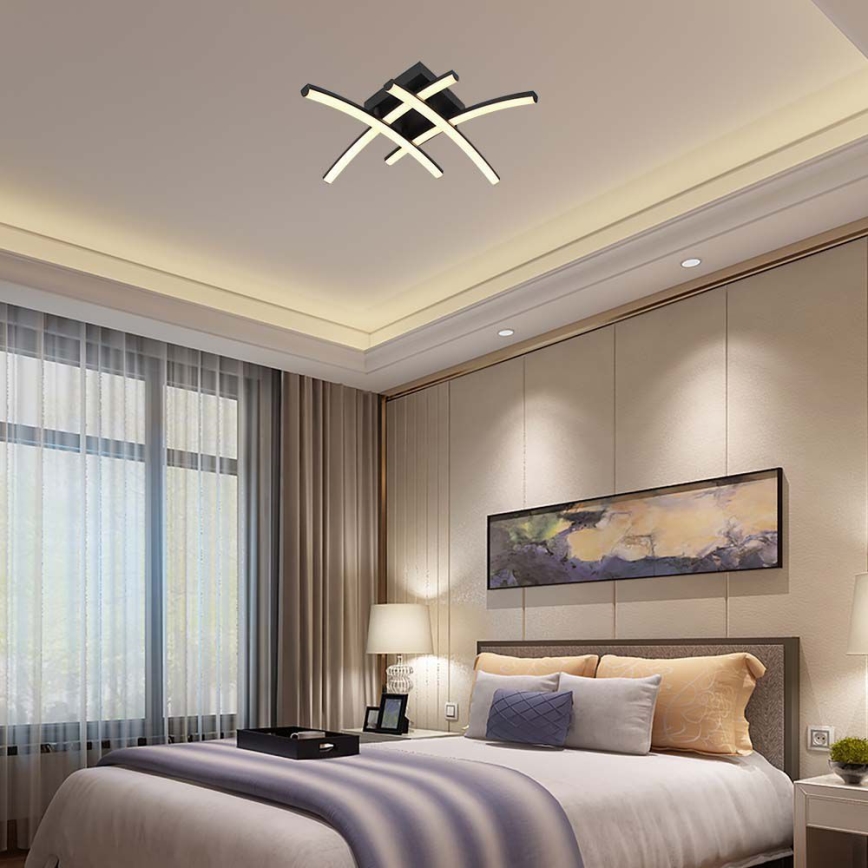 Φωτιστικό οροφής LED LED/24W/230V 3000K μαύρο