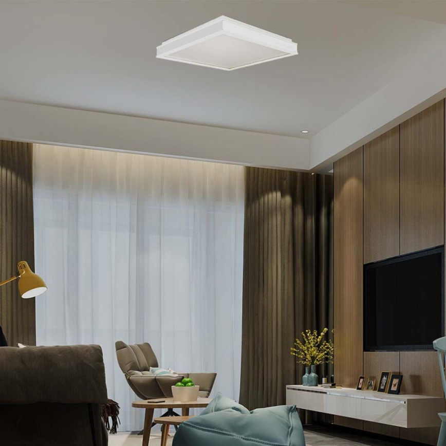 Φωτιστικό οροφής LED LED/24W/230V 4000K 45x45 cm λευκό