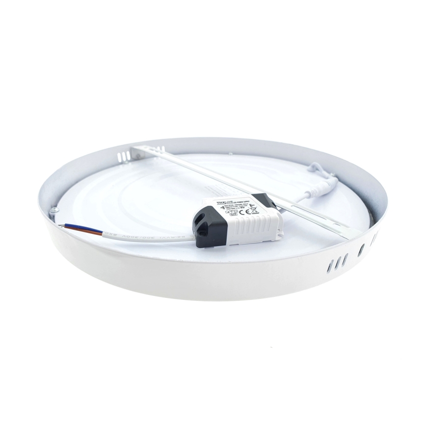 Φωτιστικό οροφής LED LED/24W/230V 4200K διάμετρος 28,5 cm λευκό