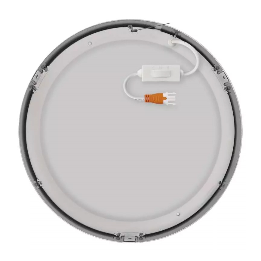 Φωτιστικό οροφής LED NEXXO LED/28,5W/230V 3000/3500/4000K διάμετρος 30 cm γυαλιστερό χρώμιο