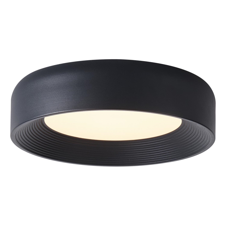 Φωτιστικό οροφής LED LED/30W/230V 3000K μαύρο διάμετρος 40 cm