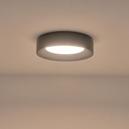 Φωτιστικό οροφής LED LED/30W/230V 3000K μαύρο διάμετρος 40 cm