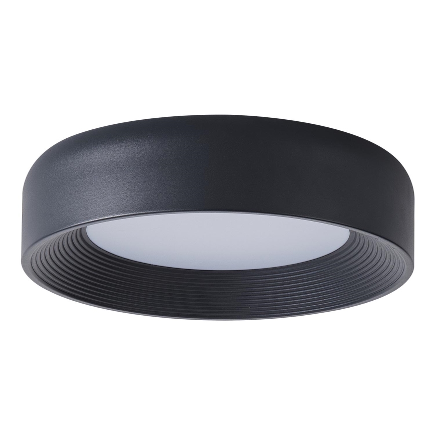 Φωτιστικό οροφής LED LED/30W/230V 3000K μαύρο διάμετρος 40 cm