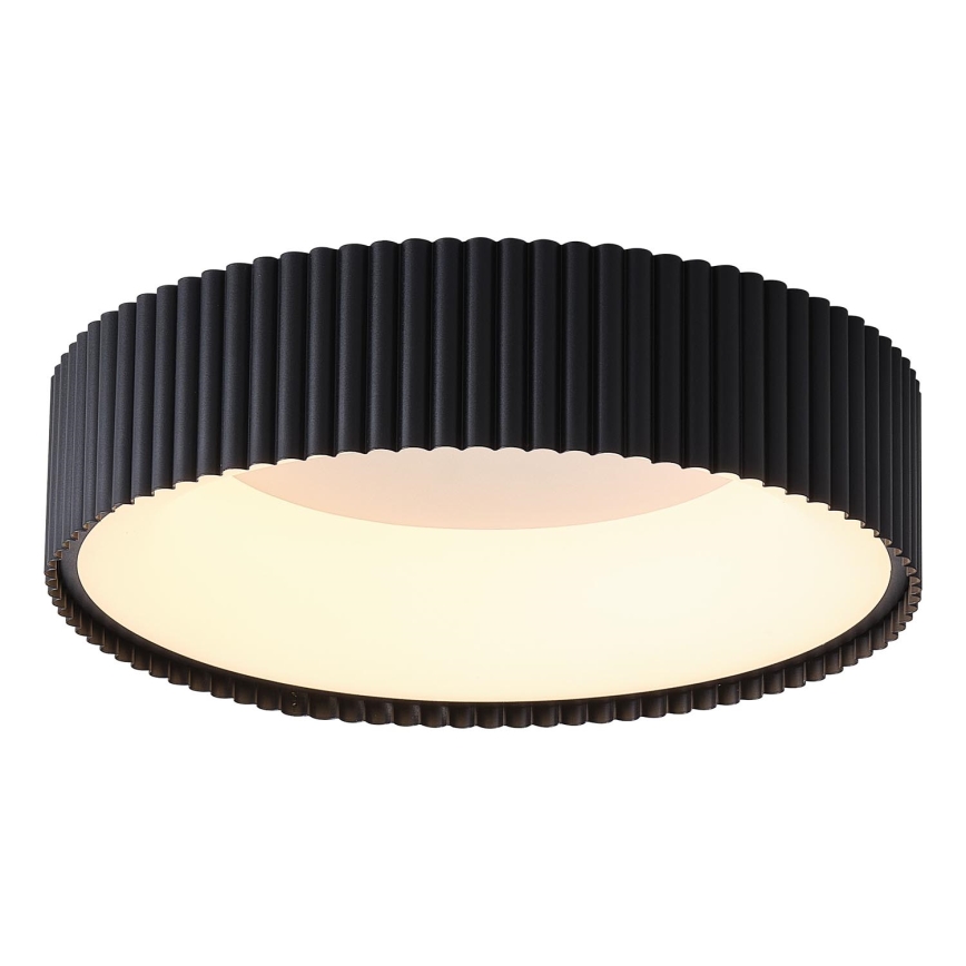 Φωτιστικό οροφής LED LED/30W/230V 3000K μαύρο διάμετρος 46 cm