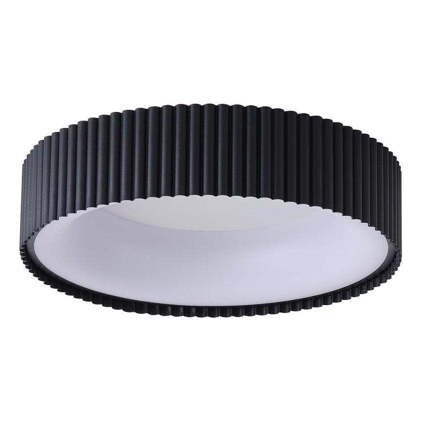 Φωτιστικό οροφής LED LED/30W/230V 3000K μαύρο διάμετρος 46 cm