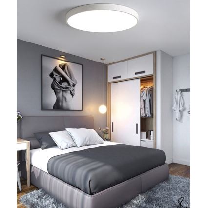 Φωτιστικό οροφής LED LED/30W/230V 4000K διάμετρος 30 cm λευκό