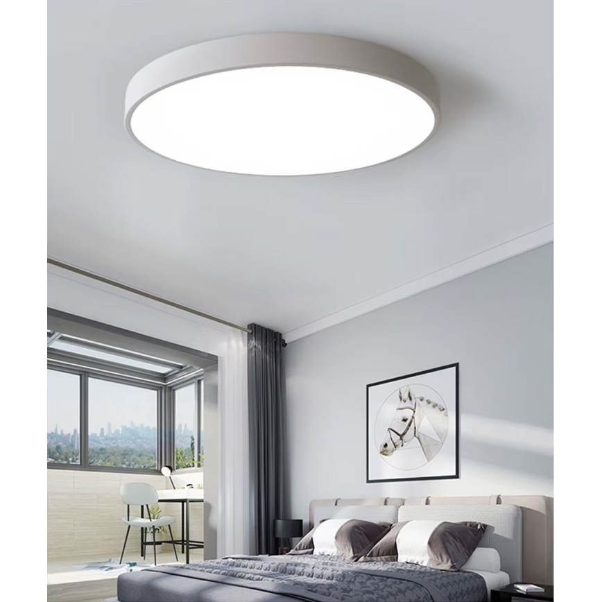 Φωτιστικό οροφής LED LED/30W/230V 4000K διάμετρος 30 cm λευκό