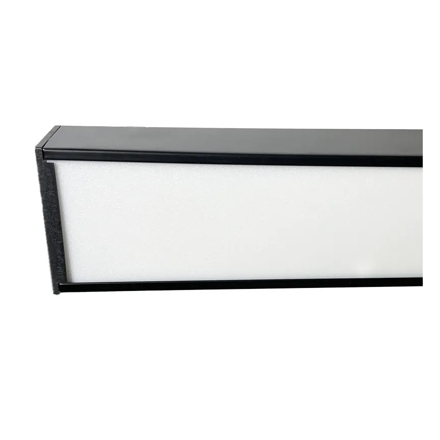 Φωτιστικό οροφής LED LED/32W/230V 4000K 120x13 cm μαύρο