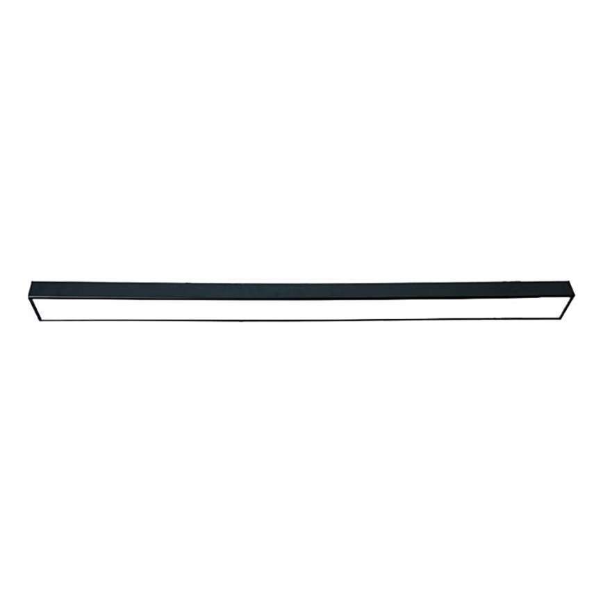 Φωτιστικό οροφής LED LED/32W/230V 4000K 120x7 cm μαύρο