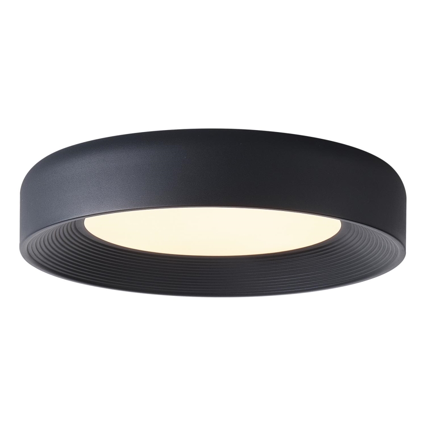 Φωτιστικό οροφής LED LED/40W/230V 3000K μαύρο διάμετρος 50 cm