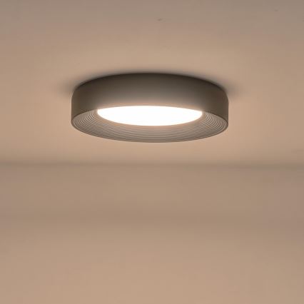 Φωτιστικό οροφής LED LED/40W/230V 3000K μαύρο διάμετρος 50 cm