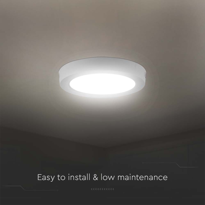 Φωτιστικό οροφής LED LED/6W/230V 3000K λευκό