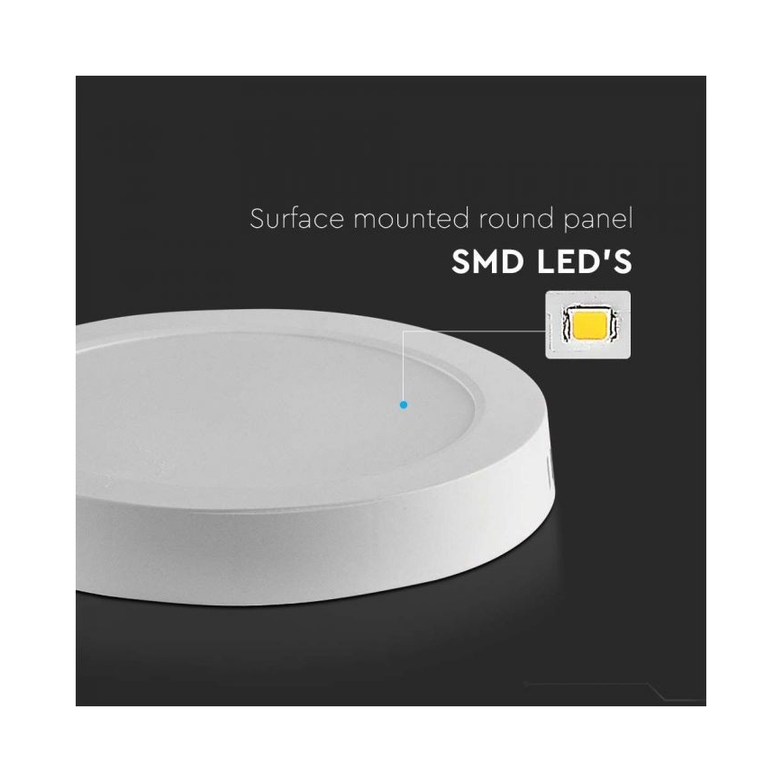 Φωτιστικό οροφής LED LED/6W/230V 6500K λευκό