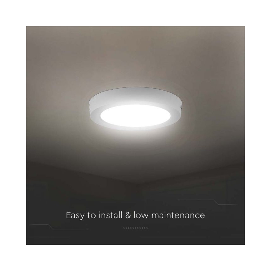 Φωτιστικό οροφής LED LED/6W/230V 6500K λευκό