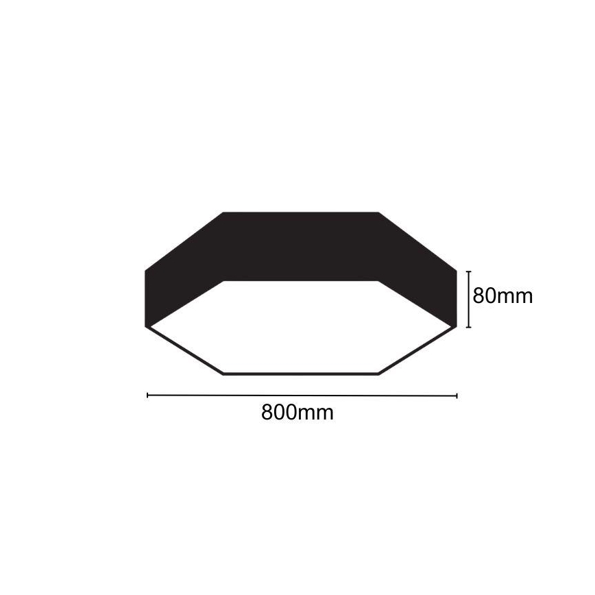 Φωτιστικό οροφής LED LED/70W/230V 4000K διάμετρος 80 cm