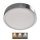 Φωτιστικό οροφής LED NEXXO LED/21W/230V 3000/3500/4000K διάμετρος 22,5 cm γυαλιστερό χρώμιο
