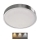 Φωτιστικό οροφής LED NEXXO LED/28,5W/230V 3000/3500/4000K διάμετρος 30 cm γυαλιστερό χρώμιο