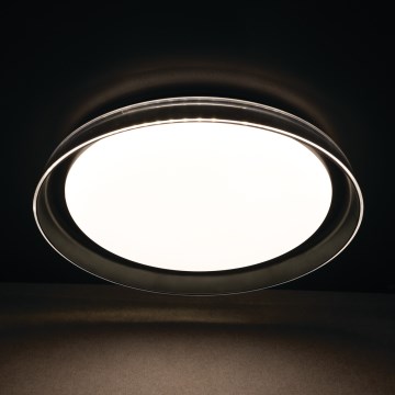 Φωτιστικό οροφής LED NIFU LED/17,8W/230V διάμετρος 43 cm λευκό/μαύρο