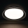 Φωτιστικό οροφής LED NIFU LED/17,8W/230V διάμετρος 43 cm λευκό/μαύρο