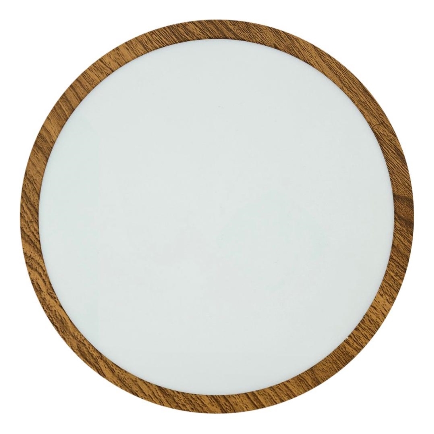 Φωτιστικό οροφής LED RING LED/24W/230V 4200K διάμετρος 28,5 cm καφέ