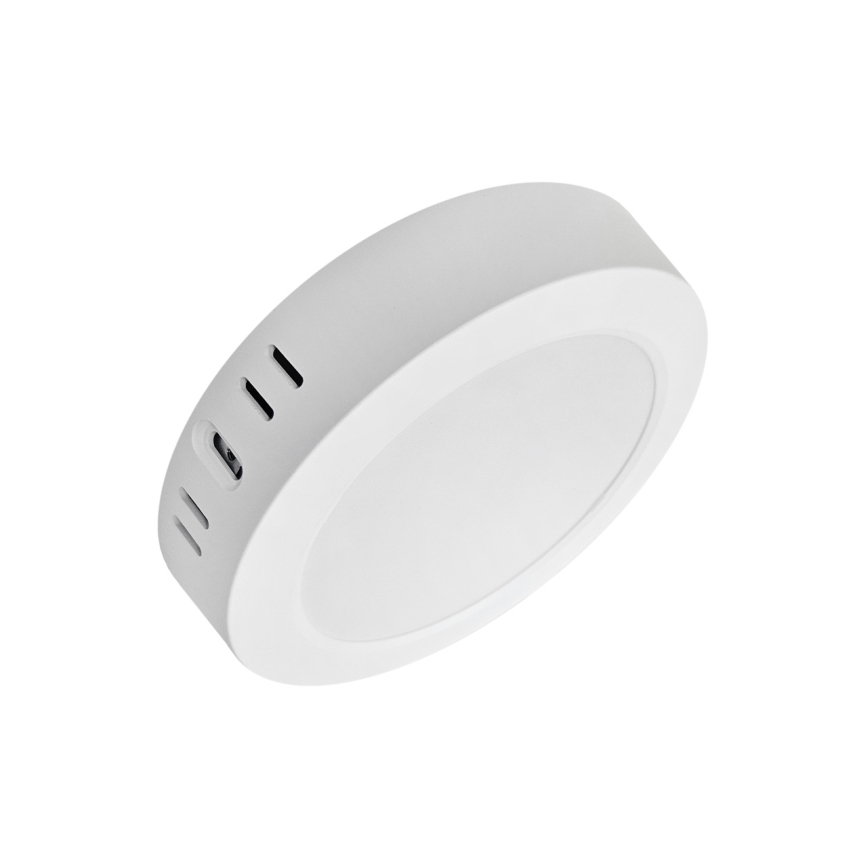 Φωτιστικό οροφής LED ROUND LED/12W/230V 4000K διάμετρος 16,7 cm λευκό