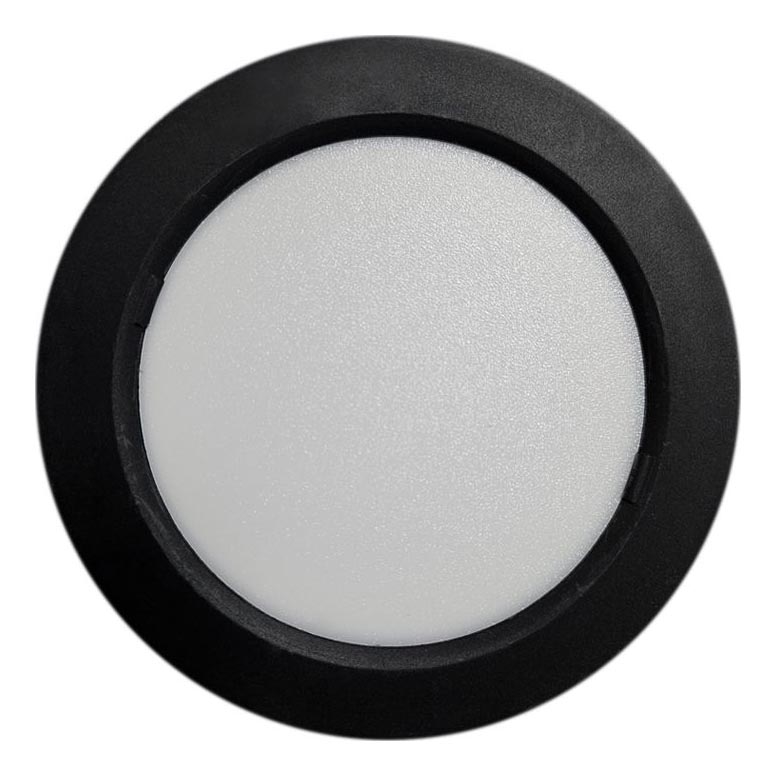 Φωτιστικό οροφής LED ROUND LED/6W/230V 4000K διάμετρος 12,1 cm μαύρο