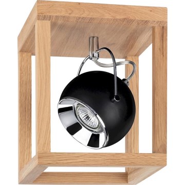 Φωτιστικό οροφής LED ROY 1xGU10/5W/230V ματ δρυς